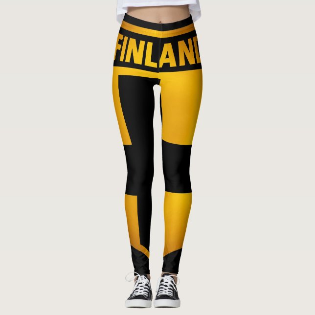 Finland Emblem Leggings (Front)