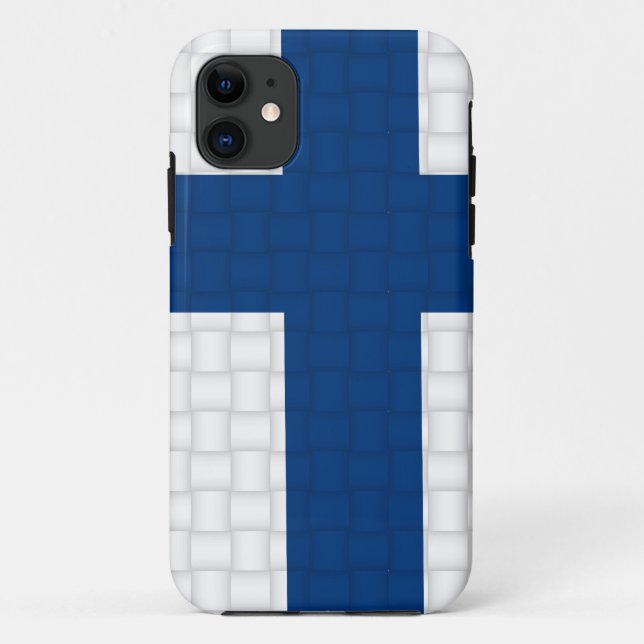 Finland Finnish Flag Case-Mate iPhone Case (Back)