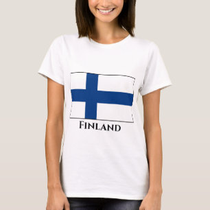 Finland (Finnish) Flag T-Shirt