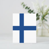 Finland flag (Standing Front)