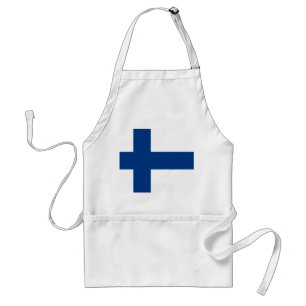 Finland Flag Adult Apron