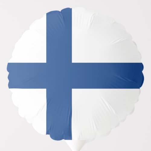 Finland flag balloon