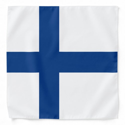 Finland flag bandana