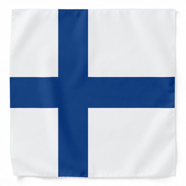 Finland flag bandana (Front)