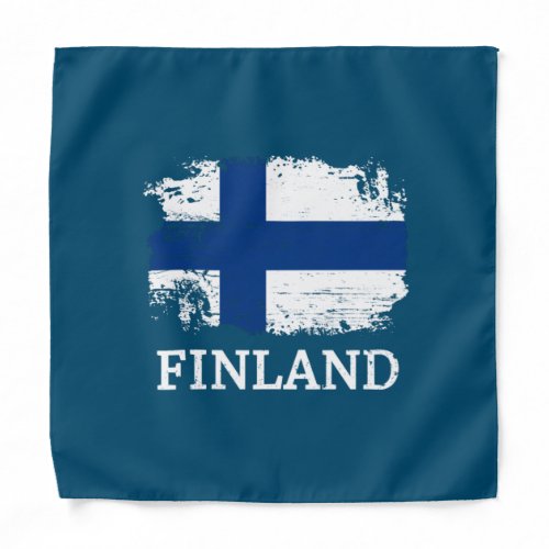 Finland Flag  Bandana