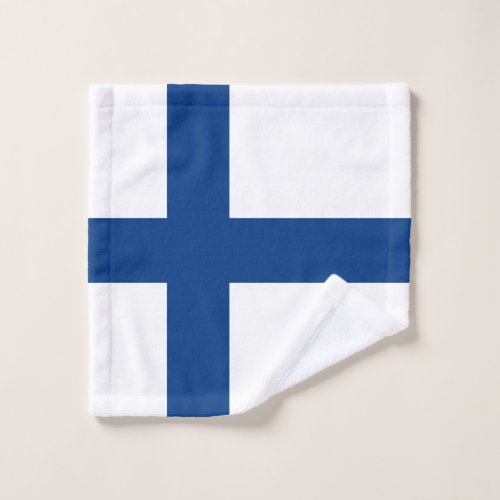 Finland Flag Bath Towel Set