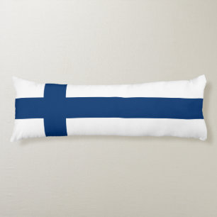 Finland Flag Body Pillow