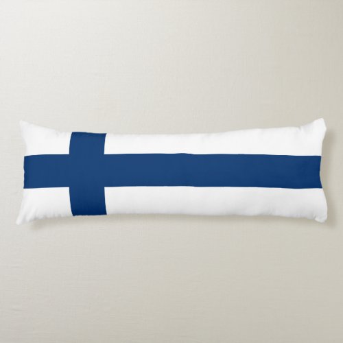 Finland Flag Body Pillow