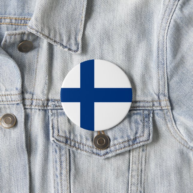Finland flag button (In Situ)