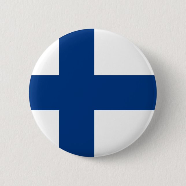 Finland Flag Button (Front)