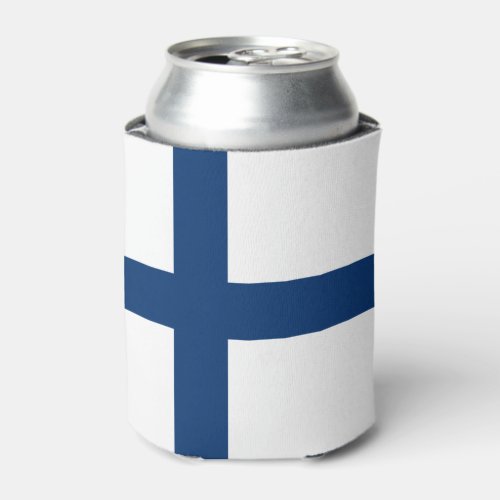 Finland Flag Can Cooler
