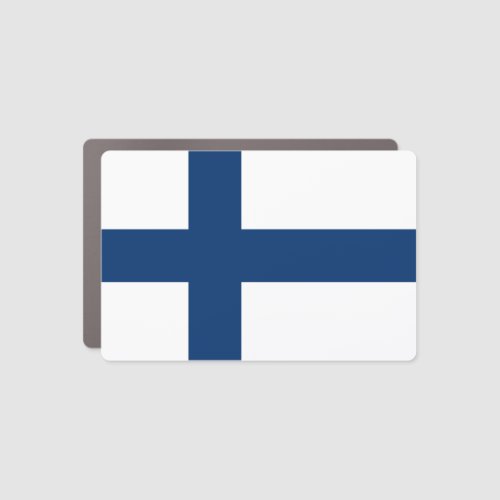 Finland Flag Car Magnet