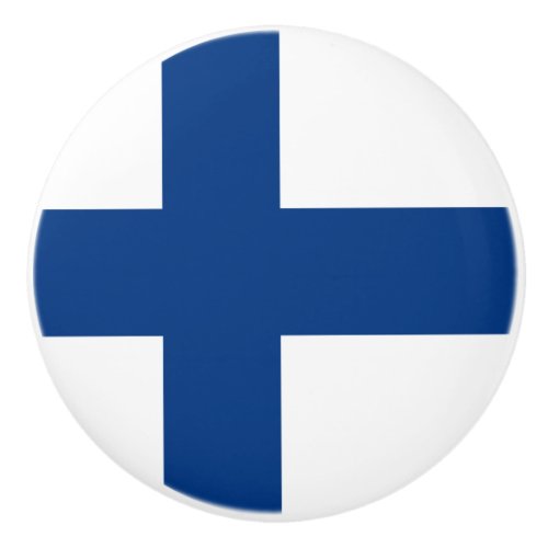 Finland flag Ceramic Pull