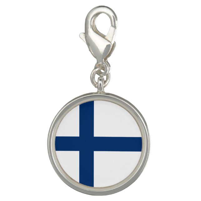 Finland Flag Charm (Front)