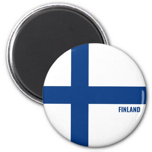 Finland Flag Charming Patriotic Magnet