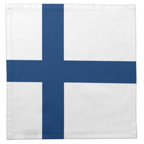 Finland Flag Cloth Napkin