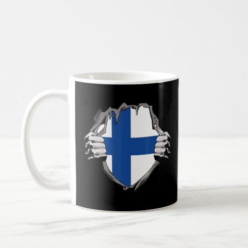 Finland Flag  Coffee Mug