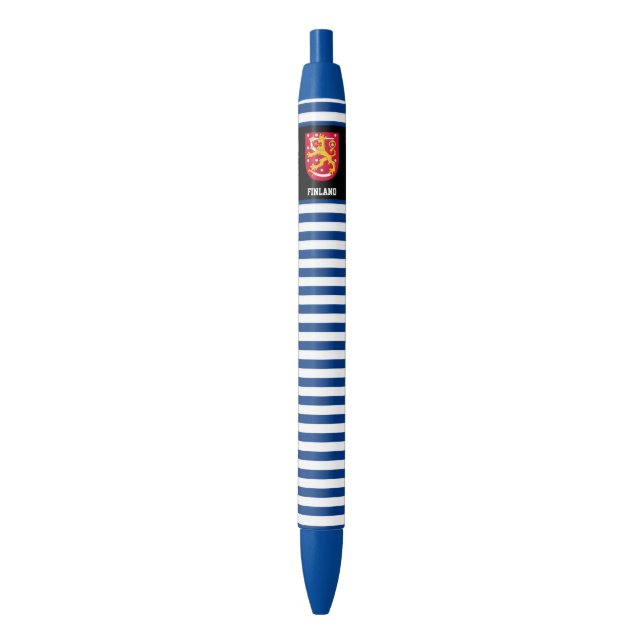 Finland Flag Cute Patriotic Pen (Front Vertical)
