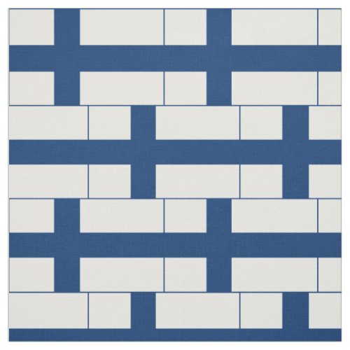 Finland Flag Fabric