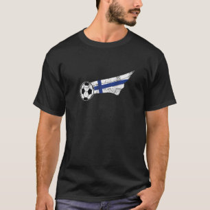 Finland Flag Finnish Suomi Helsinki Norse Nordic T-Shirt