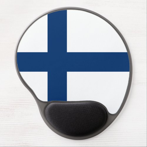 Finland Flag Gel Mouse Pad