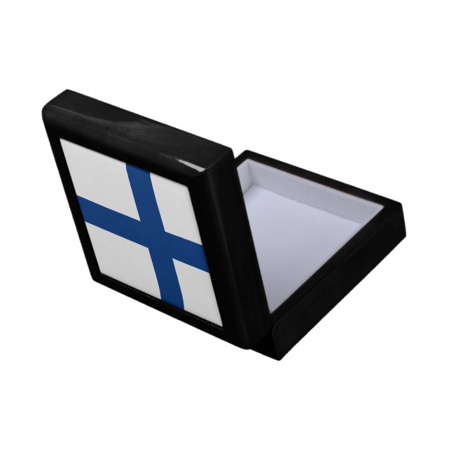 Finland flag gift box (Back Open)
