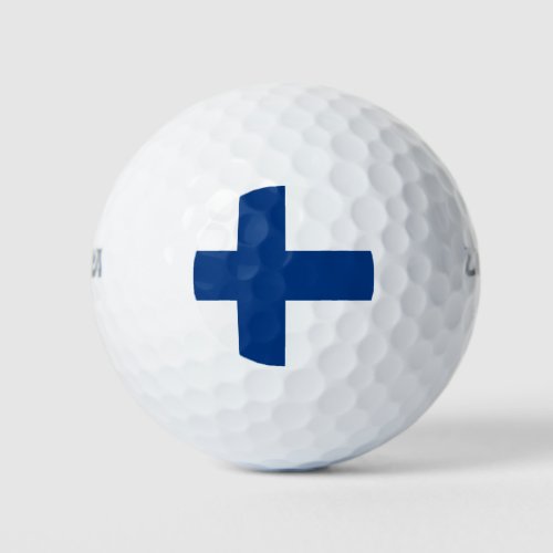 Finland flag Golf Balls