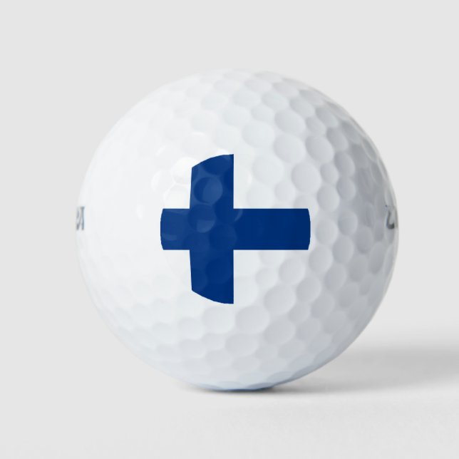Finland Flag Golf Balls (Front)