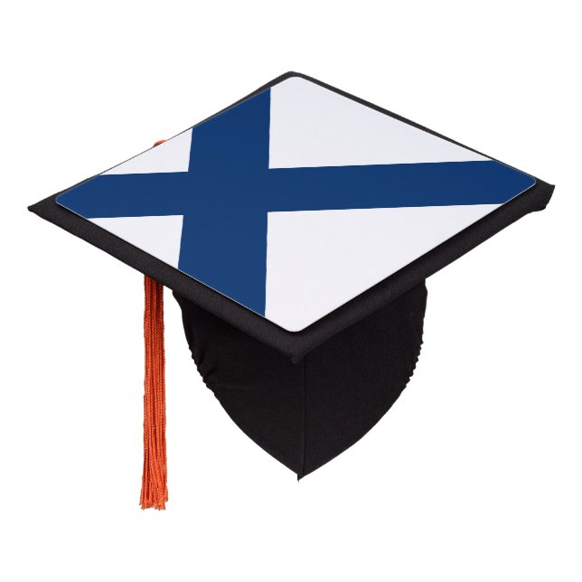 Finland Flag Graduation Cap Topper (Angled)