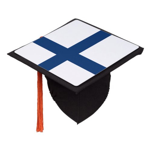 Finland Flag Graduation Cap Topper