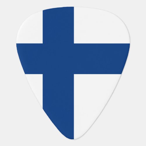 Finland Flag Guitar Pick