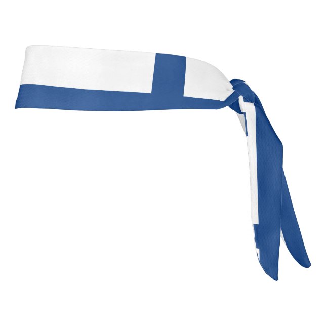 Finland flag Headband (Rotate 90)