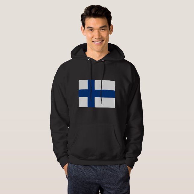 Finland Flag Hoodie (Front Full)