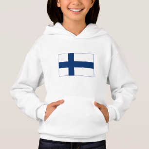 Finland Flag Hoodie