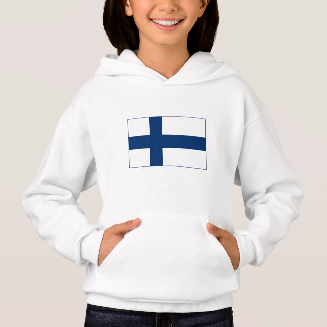 Finland Flag Hoodie (Front)