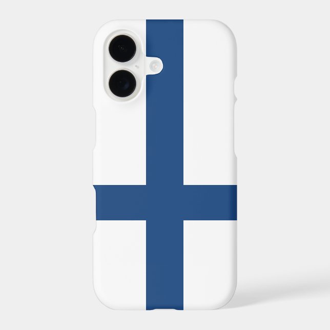 FINLAND FLAG IPHONE CASE (Back)