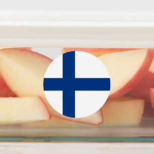 Finland flag kids' labels