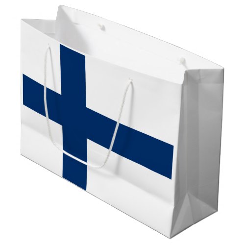 Finland Flag Large Gift Bag