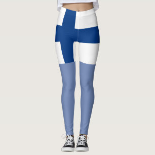 Finland flag leggings