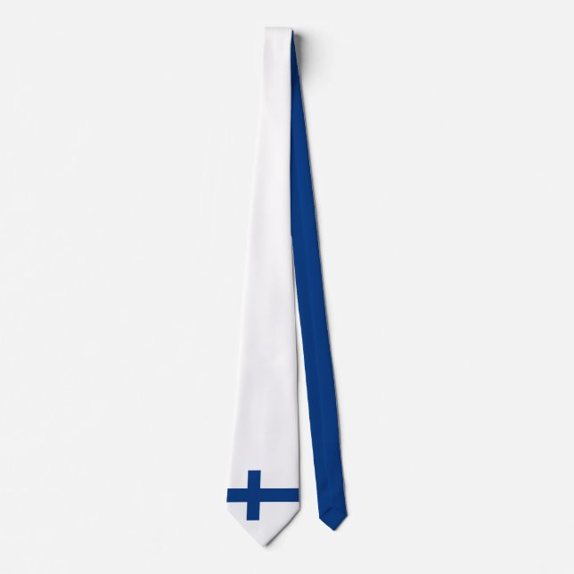 Finland flag Neck Tie (Front)