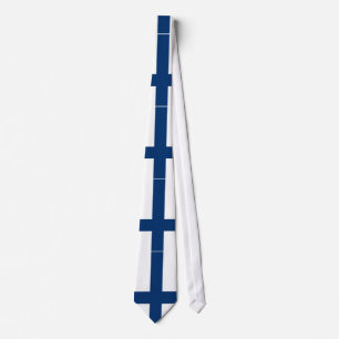 Finland Flag Neck Tie