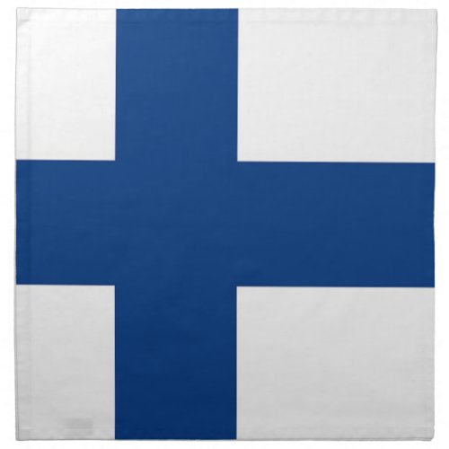 Finland Flag on MoJo Napkin