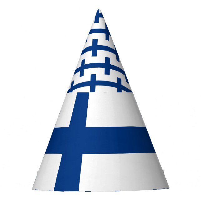 Finland Flag Party Hat (Front)