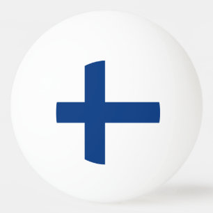 Finland flag ping pong ball