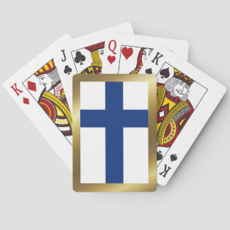 Finland Flag Playing Cards