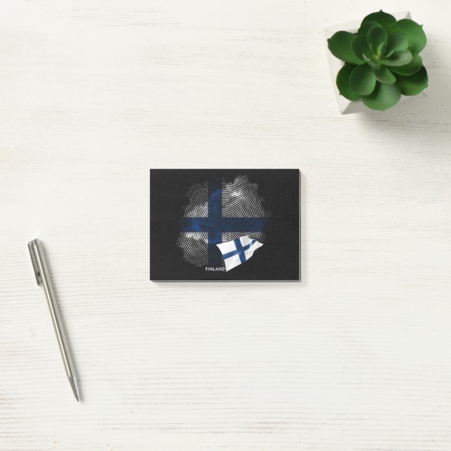 Finland flag post-it notes (Office)