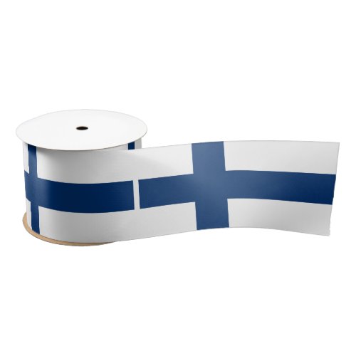 Finland Flag Satin Ribbon