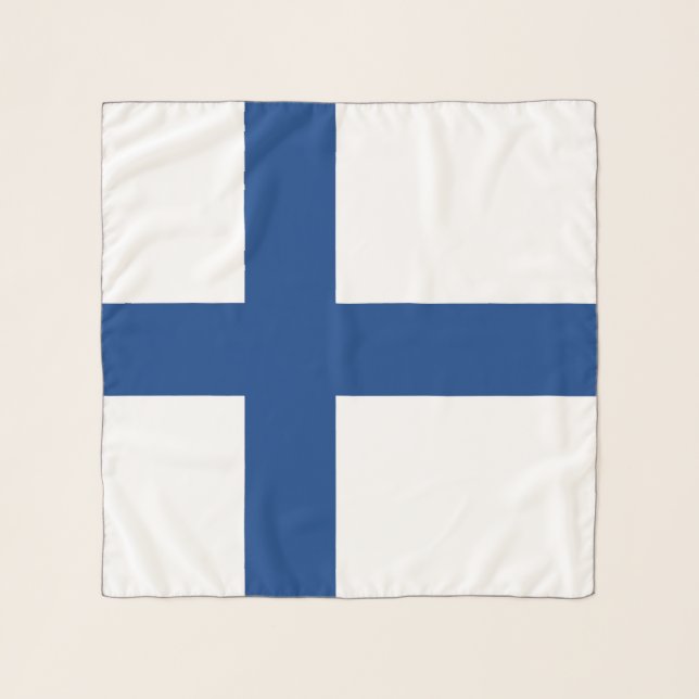 Finland flag scarf (Front)