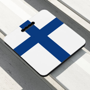 Finland flag seat cushion