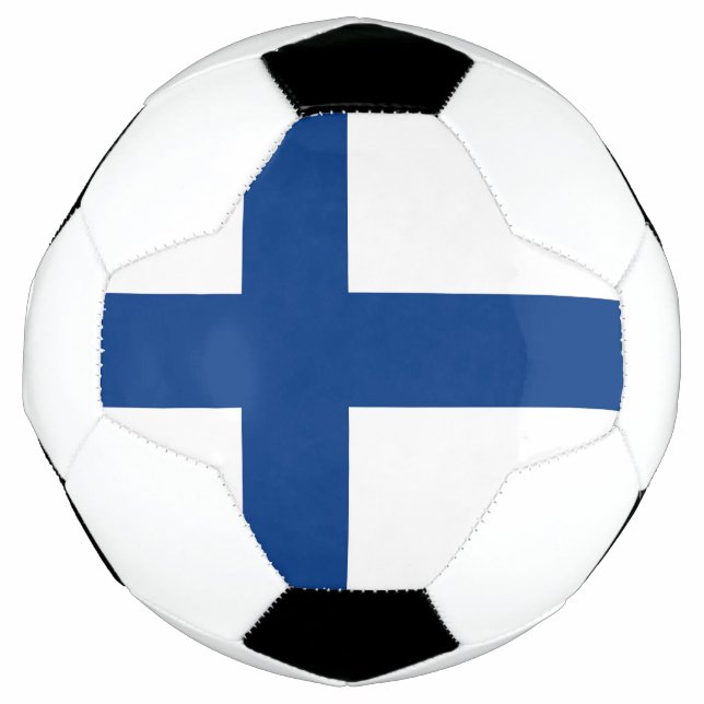 Finland flag soccer ball (Front)
